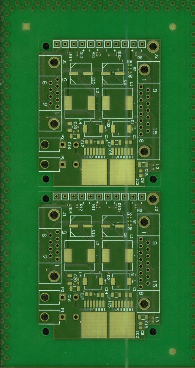 printed circuit board PDU upper side