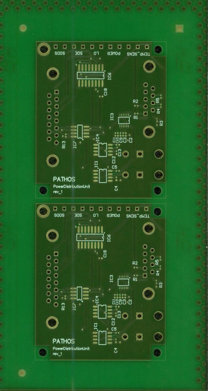 printed circuit board PDU lower side